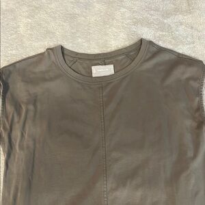 Everlane Army Green Sleeveless dress